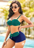 Conjunto Praia Com Top Tomara Que Caia Franzido E Short Ajustável Conjunto Praia Com Top Tomara Que Caia Franzido E