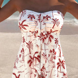 Tankini Tomara Que Caia Tropical Com Babado Estiloso